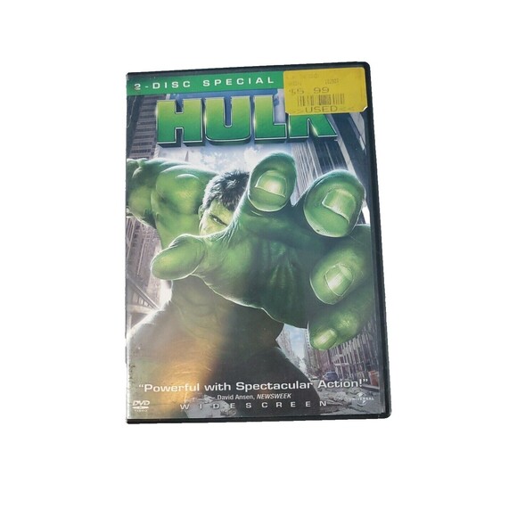 Hulk (DVD, 2003, 2 Disc Set, Widescreen) Eric Bana, Jennifer Connelly - Picture 1 of 8